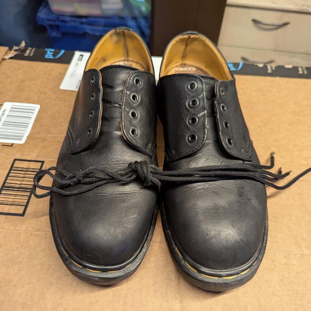 Dr. Martens Men's Black Oxfords UK Size 10 (Fits US 11)